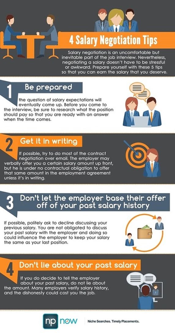 4 Salary Negotiation Tips - NOW Healthcare Recruiting