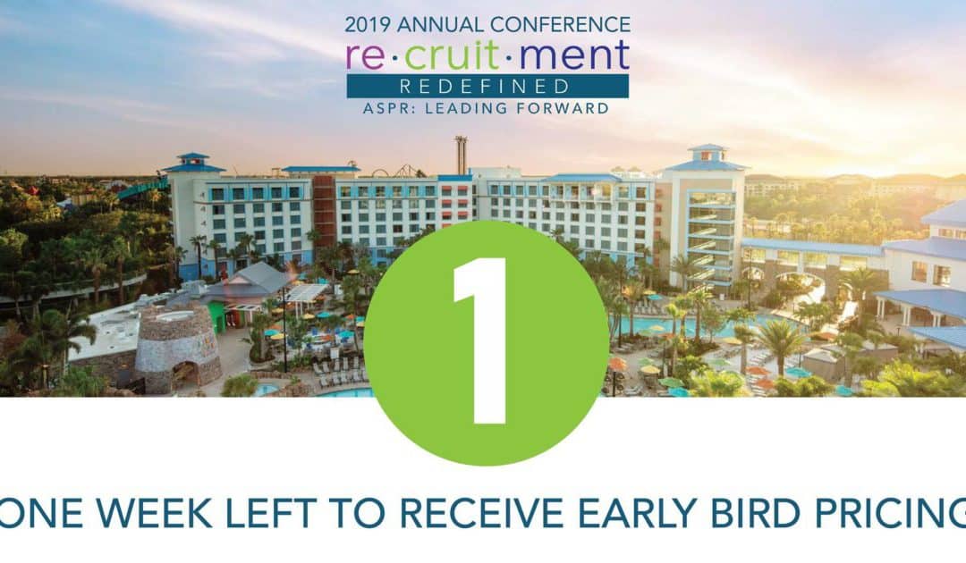 We’re Going to the ASPR Conference in April! Anyone Else?