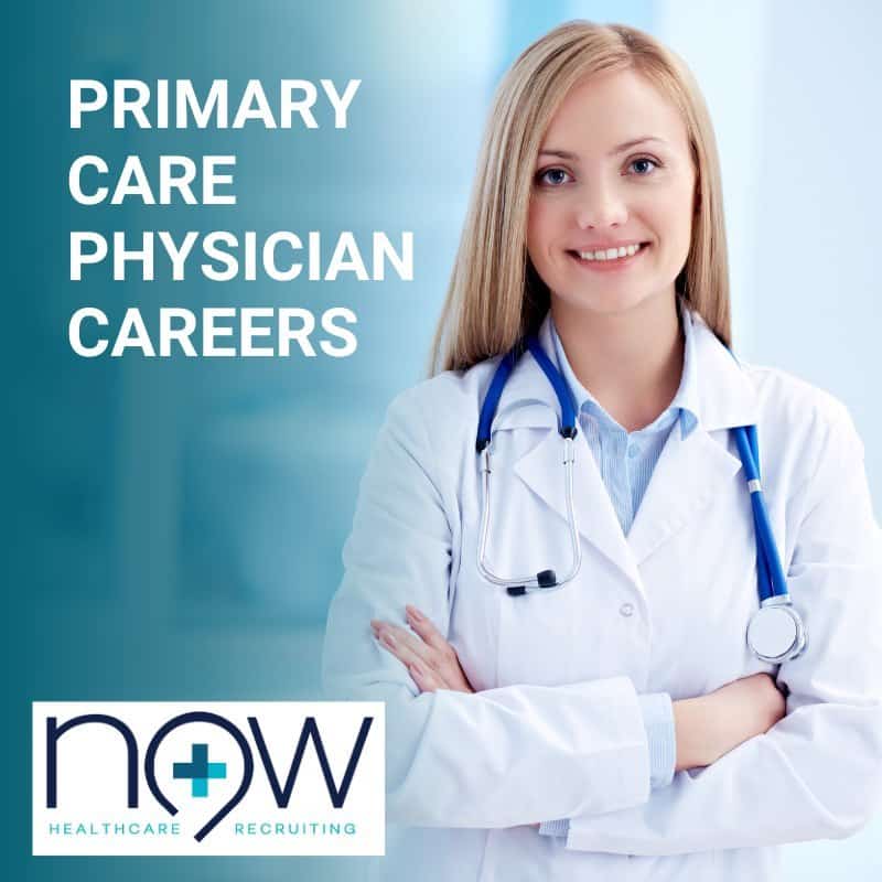 Primary Care Physician Placement & Career Strategy: female doctor with lab coat and stethoscope